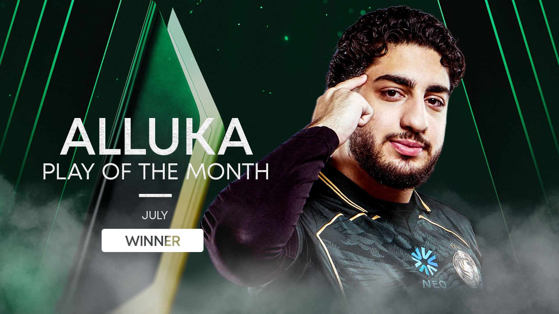 Riyadh Falcons’ Alluka wins July 2026 Esports Play of the Month with incredible five-kill streak against LA Thieves in CDL Playoffs